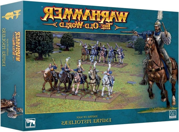 Empire Pistoliers - Empire Cavalry - Flank Aanval - Multi-piece plastic kit - 236 plastic components - Multicolour