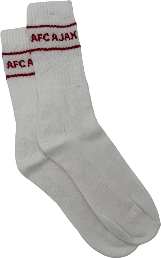 Ajax-sokken 3-pack wit