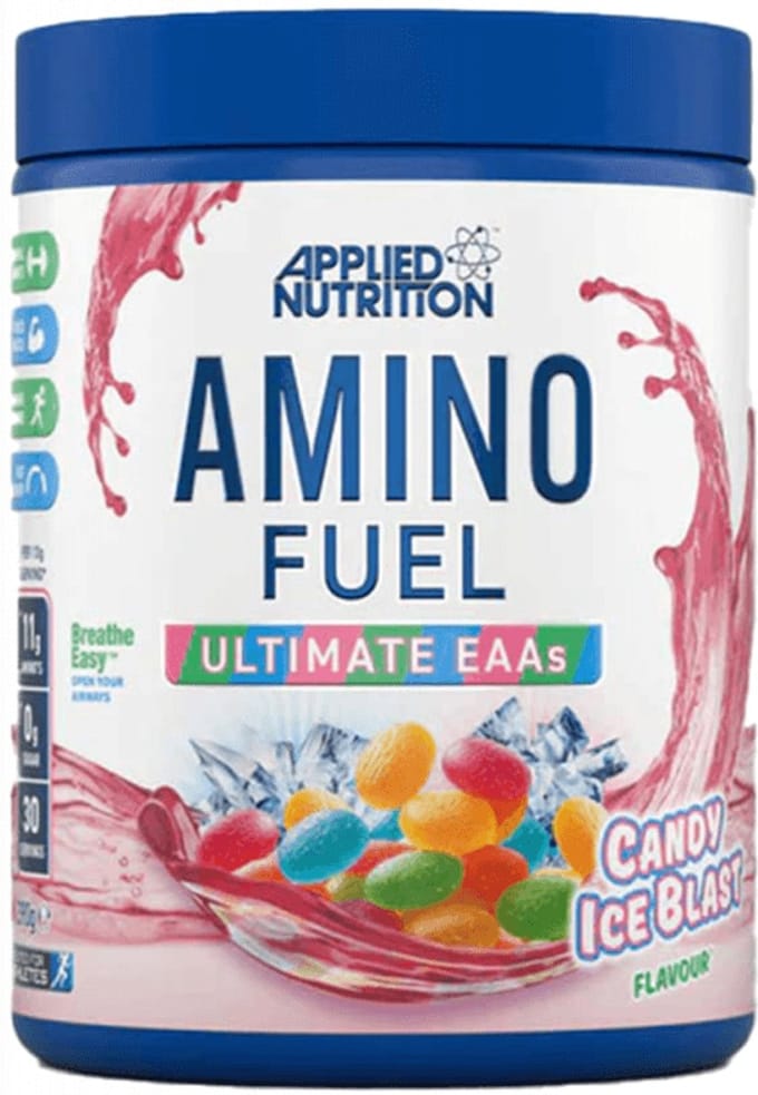 Aminozuren - Amino Fuel EAA 390g Applied Nutrition - CANDY ICE BLAST