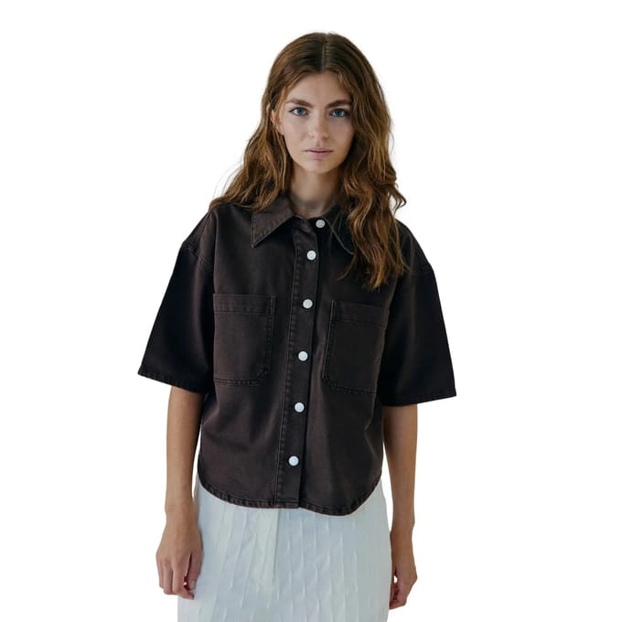 Denim overhemd voor dames Norr Kenzie