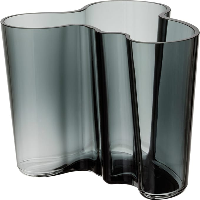 Iittala - Alvar Aalto Vaas 16cm - donkergrijs - 4 - 6 Wochen
