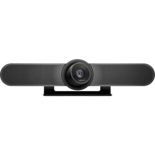 Logitech MeetUp 4K-webcam 3840 x 2160 Pixel Standvoet, Klemhouder