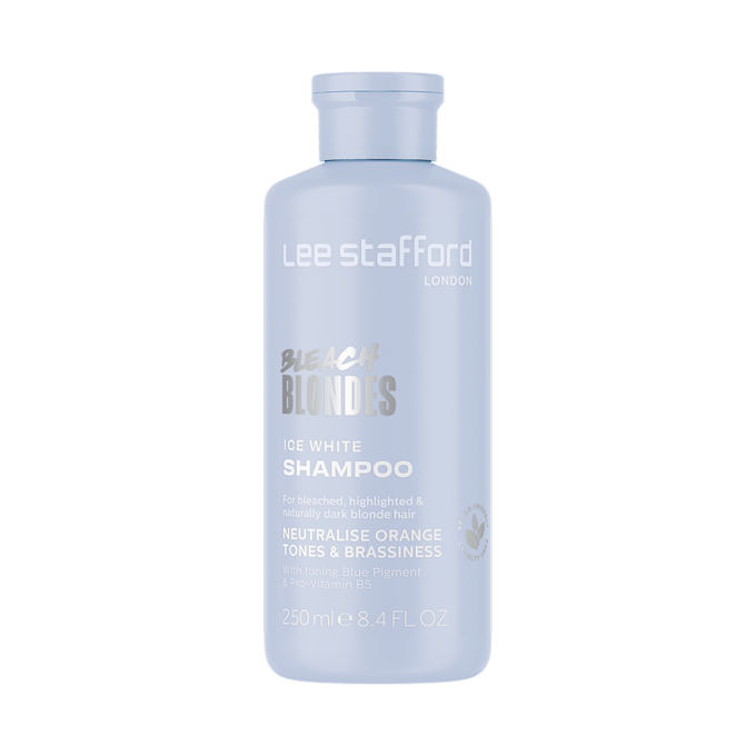 Lee Stafford Bleach Blondes Ice White Shampoo 250ml