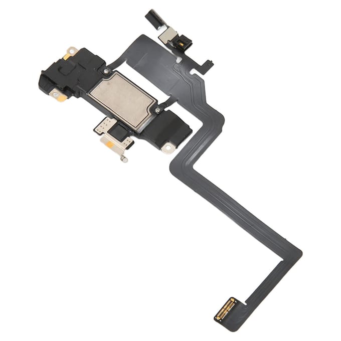 Oorspeaker Flexkabel Oorstuk Microfoon Flexkabel Vervangingsonderdelen voor IOS Telefoon 11 gray