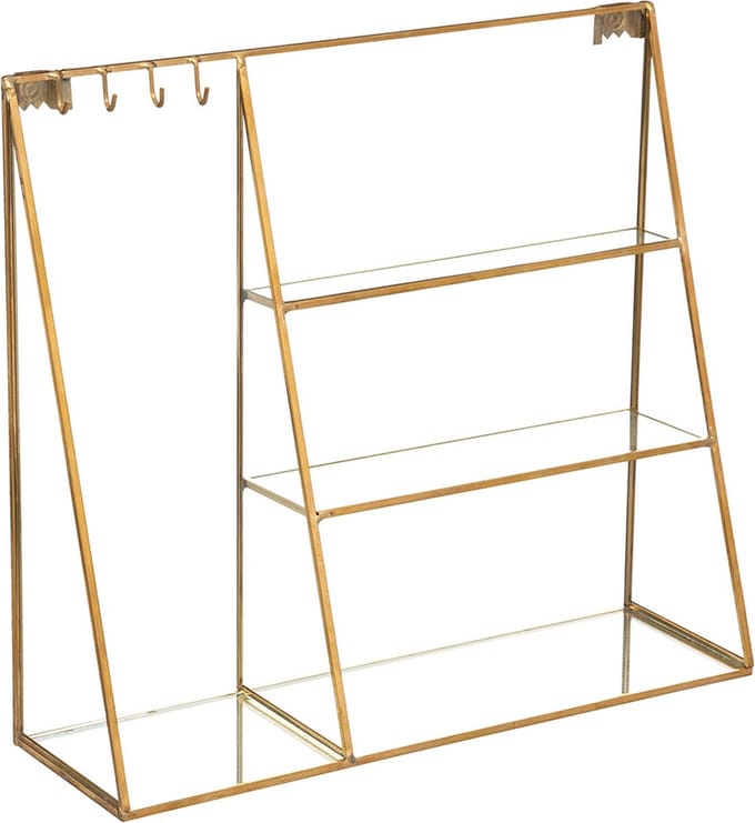 Atmosphera Sieraden wandrek metaal met glas - 187739 - Decoratief