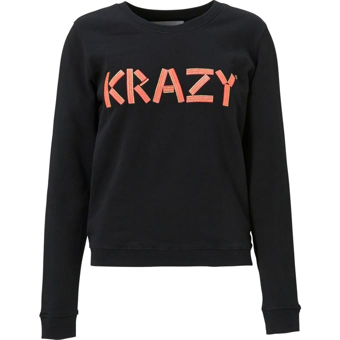 Sweater dames - Krazy - zwart - mt M