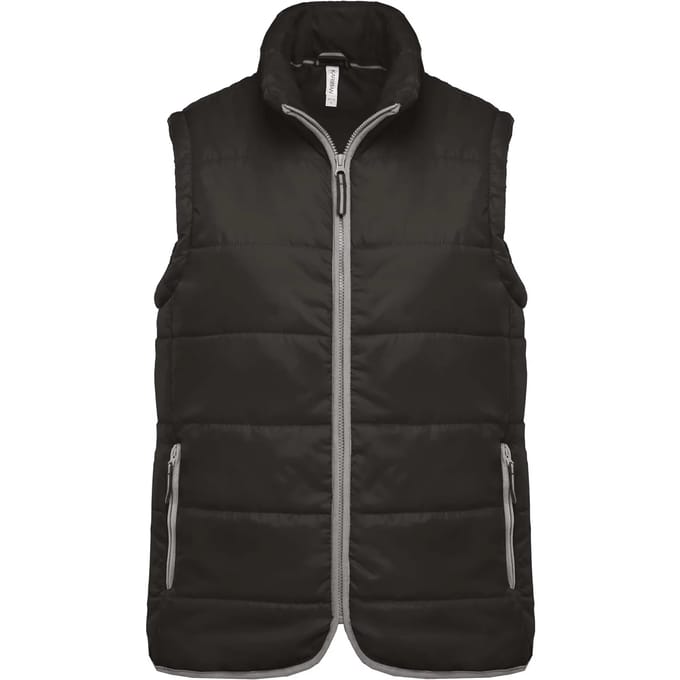 Kariban Gewatteerde bodywarmer K6116 - Dark Grey - L