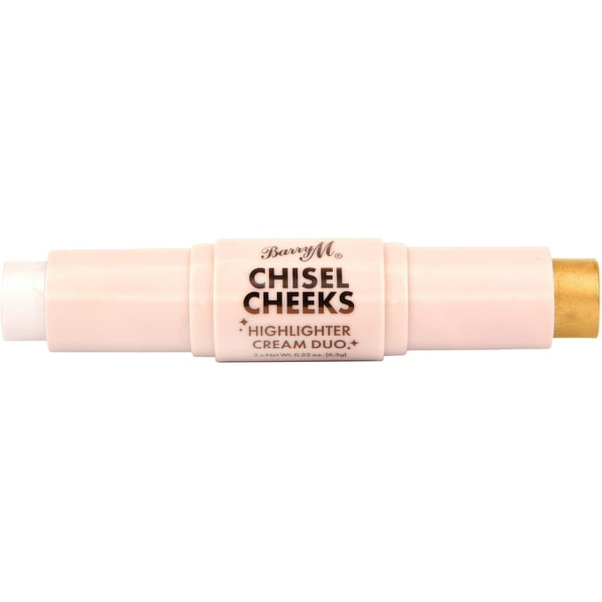 Barry M. Chisel Cheeks Highlighter Cream Duo Silver/Gold 12,6 g