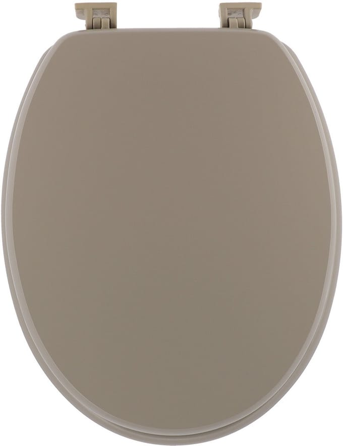 Tendance Toiletbril Breeze - taupe - MDF hout - universeel - standaard wc bril