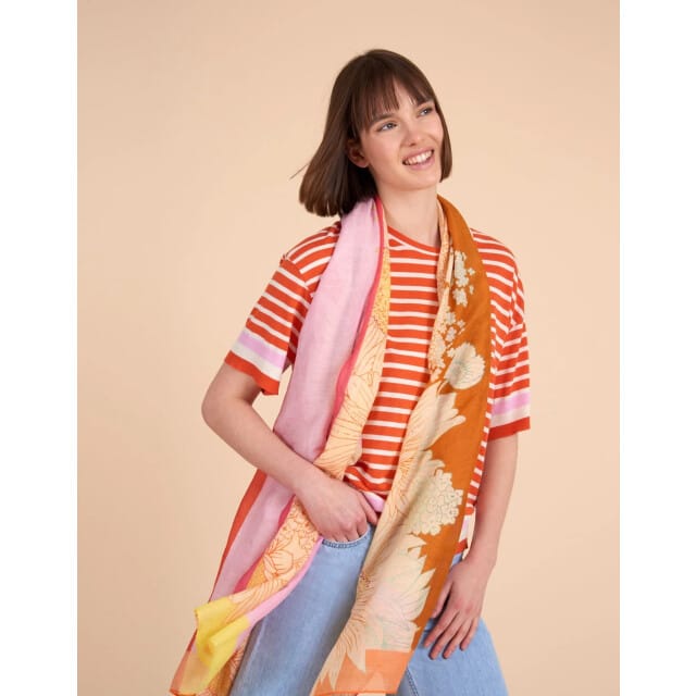 Oilily Tonks Stripes T-Shirt - Oranje - S