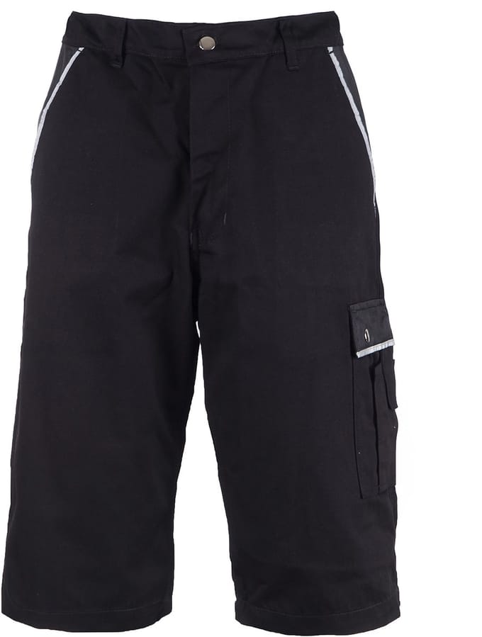TMG STYLE WORK Korte Werkbroek HEREN Werkshort Zwart - Ripstop - Ademend - Stretch