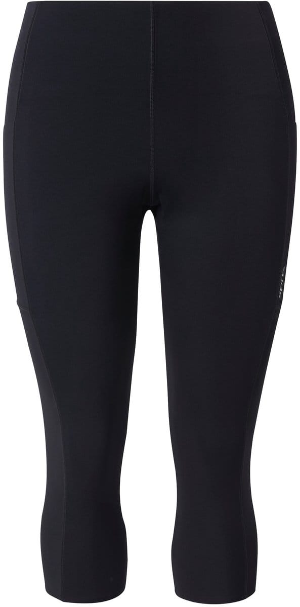 Ulla Popken - Dames - Capri-legging stretch sneldrogend gerecycled - Zwart - Maat 42+