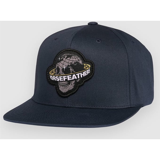 Paardenveren Skull Cap (marineblauw) - UNI