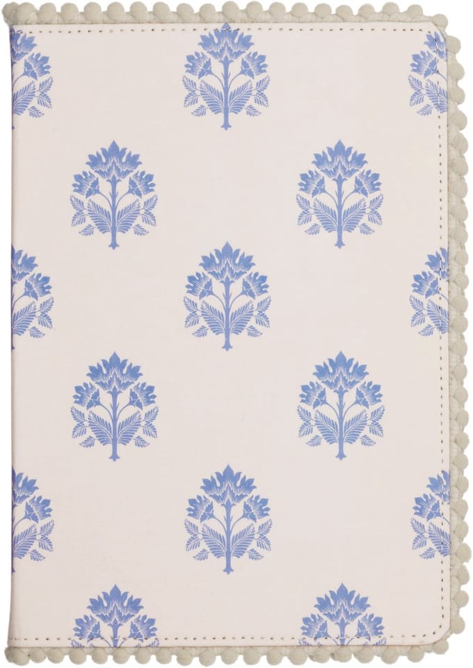 Eccolo notitieboek - PomPom Medallion - lijn - ca.15x20cm - EC-D459B