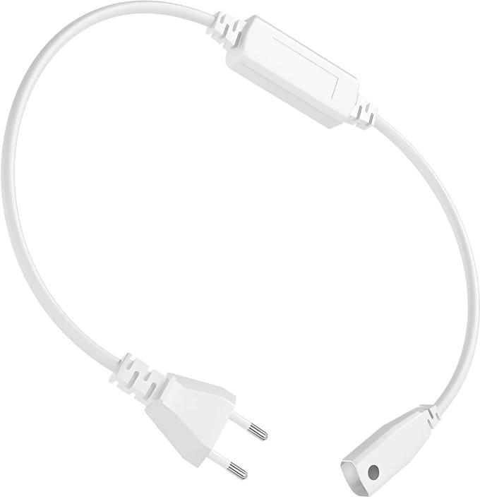 LED Strip Voedingsconnector met Stekker - Brinton Eco - 8A