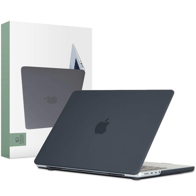 Tech-Protect SmartShell Case for MacBook Pro 14" M1 / M2 / M3 2021-2024 - matt black
