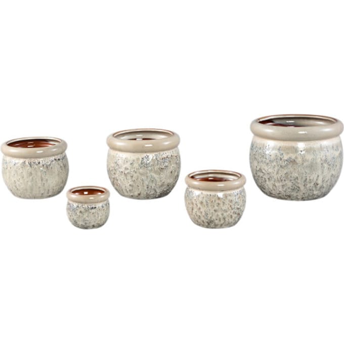 PTMD - Pot Jena - Beige - 19.5x19.5x16cm