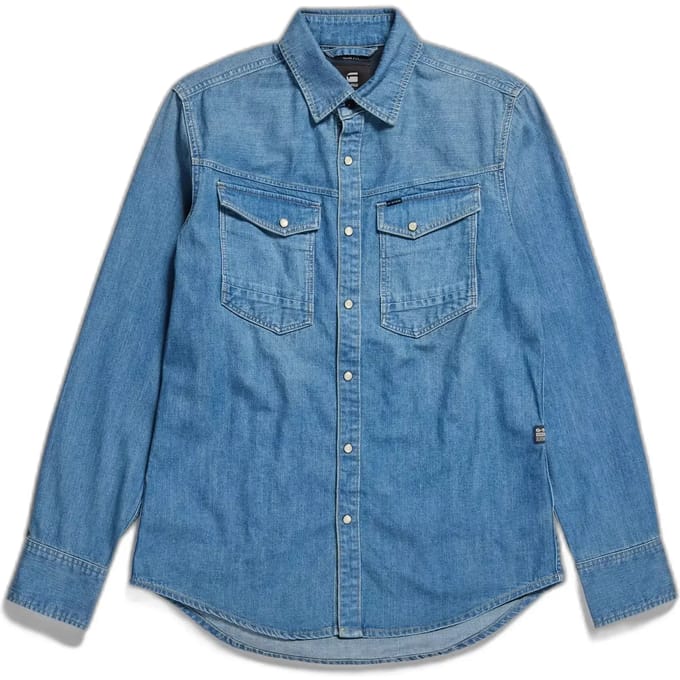 Slim-fit denim overhemd G-Star