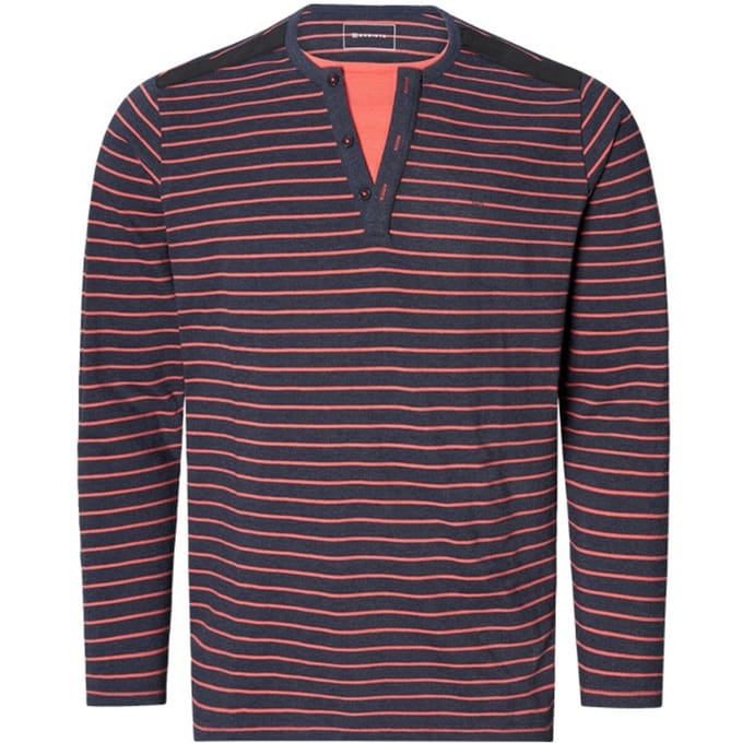 Babista herren Shirt Met Lange Mouwen - 68/70 - lichtrood - Plus Size