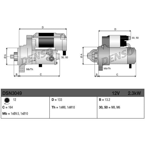 Starter DENSO DSN3049