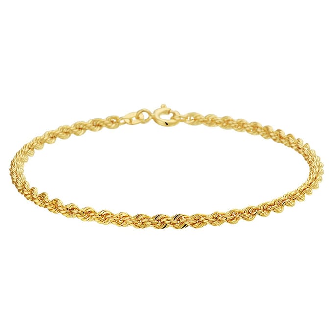 14K Geelgouden armband koord 2,7 mm 4008170