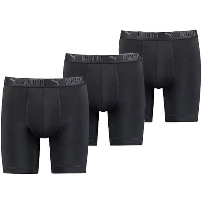 Puma Sport Long Boxershorts Heren (3-pack) - Maat M