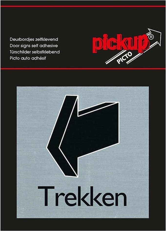 Pickup Route Alulook Alu Picto 80x80mm - trekken
