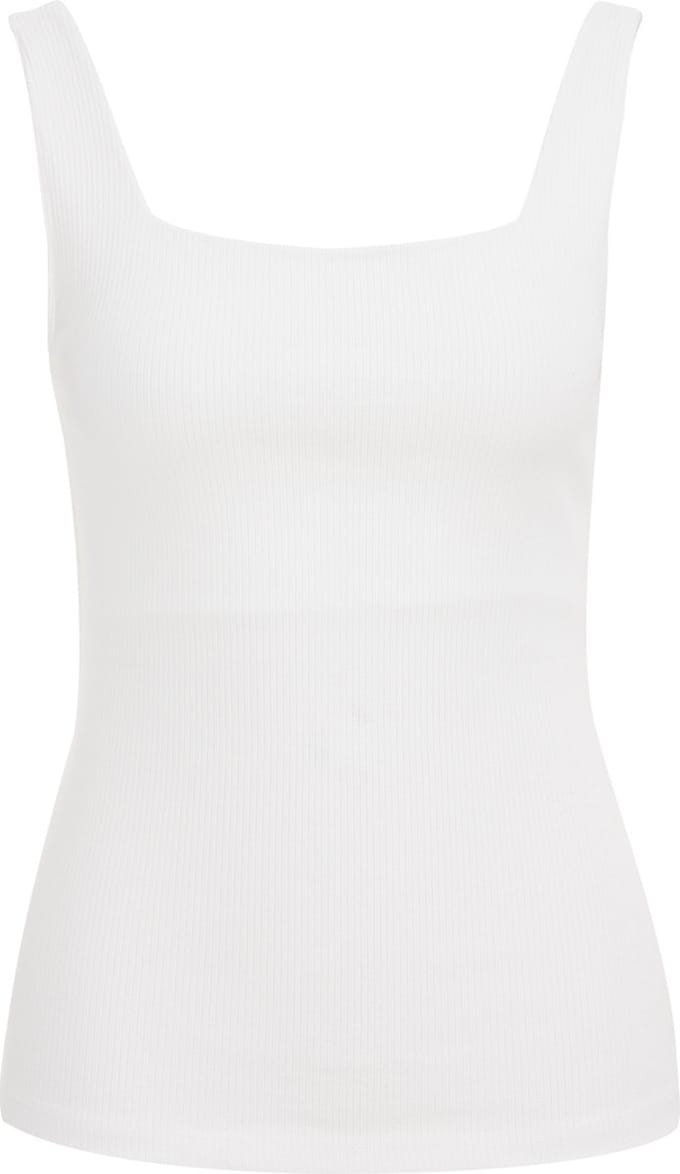 WE Fashion Dames singlet van ribstof