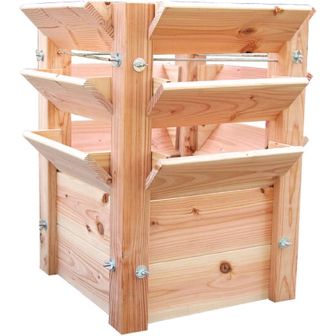 Westmann - WM102410 - Plantenbak - Bloembak - Tuin Hochbeed - 65 x 65 x 73 cm
