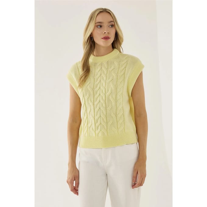Haarvlechtpatroon Sweater Vest