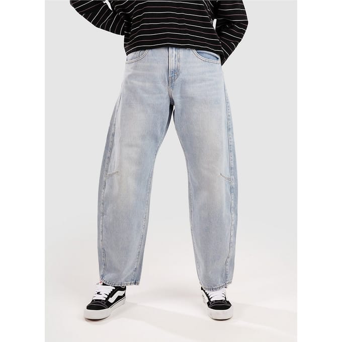 Loose fit jeans met 5-pocketmodel