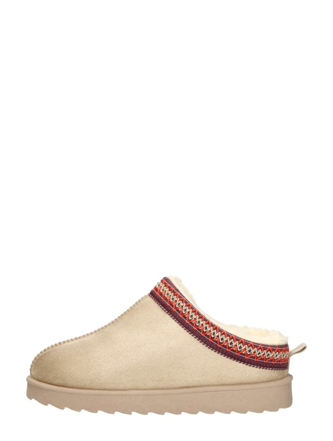 SUB55 Home Collection Pantoffels Dicht Pantoffels Dicht - beige - Maat 36