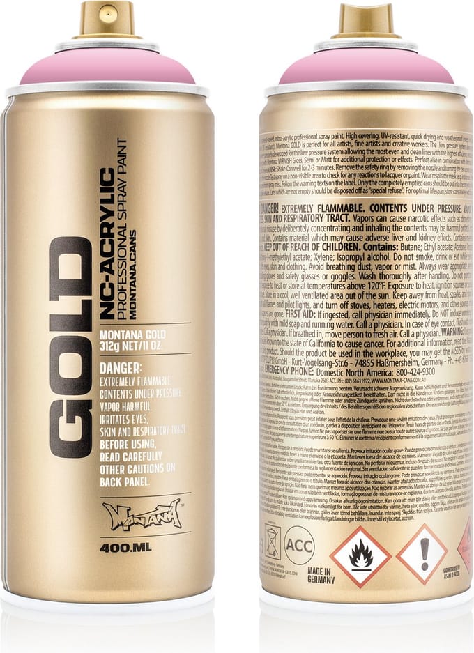 Montana GOLD G3110 Frozen Raspberry spuitbus 400ml