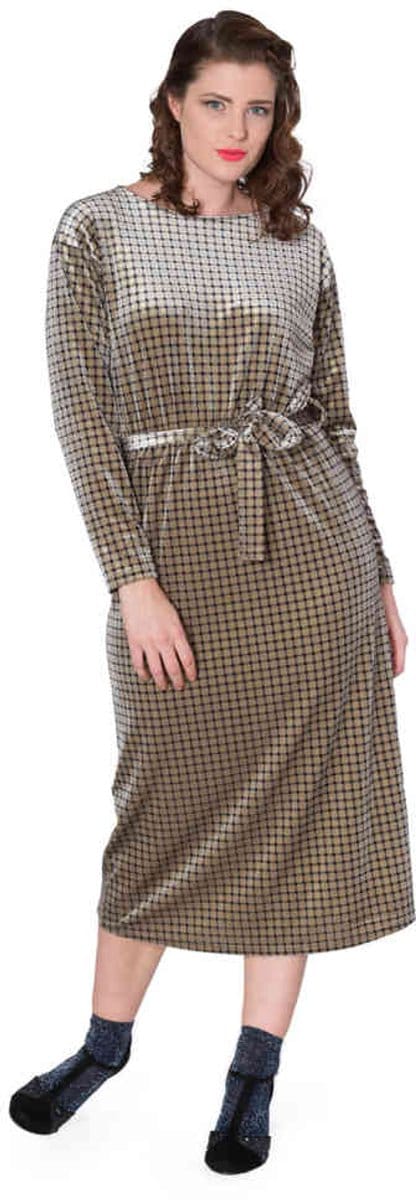 Dancing Days - GLAM Lange jurk - S - Zilverkleurig