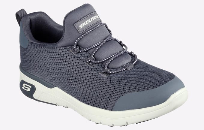 Skechers Workwear Marsing Waiola SR Mesh Dames Charcoal Sneakers