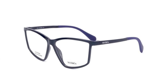 Max&co. MO5013 Shiny blue 57/13/140 WOMAN Brilmonturen