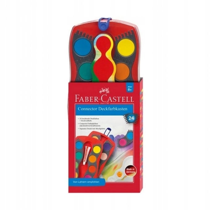 Faber-Castell - Connector Paint Box - 24 ct (125029)
