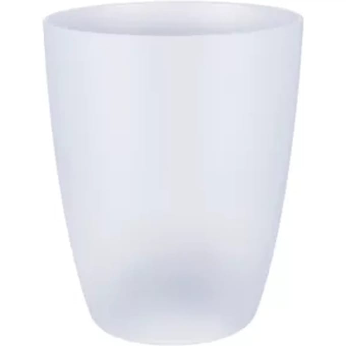 Elho Brussels Orchidee Hoog 12.5 - Bloempot voor Binnen - Ø 12.5 x H 15.5 cm - Transparant