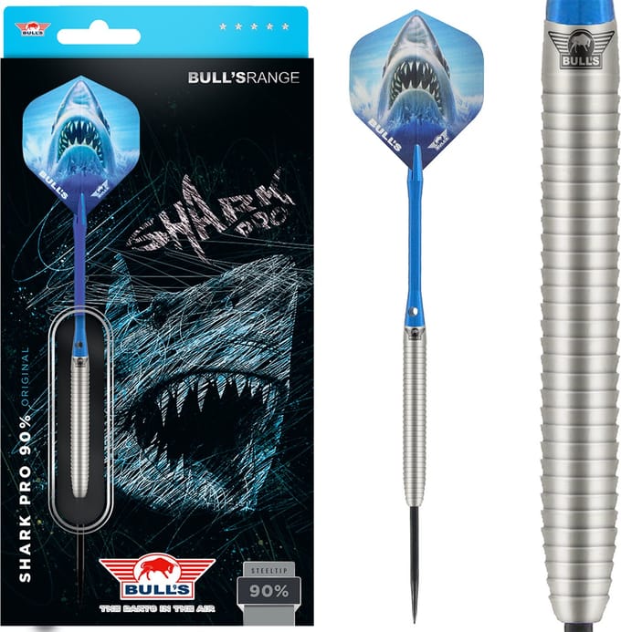 Bull's Shark Pro Original 90% - Dartpijlen - 21 gram