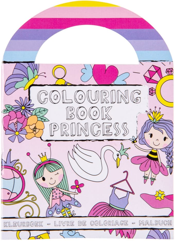 LG-Imports Coloring book with Stickers Princess