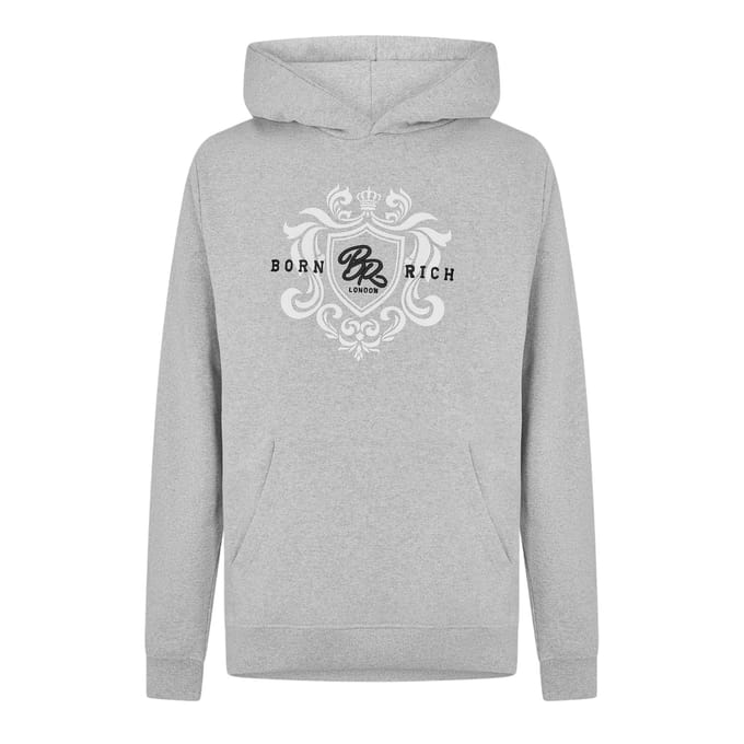 Born Rich Heren Jairo Hoodie (Grijs)