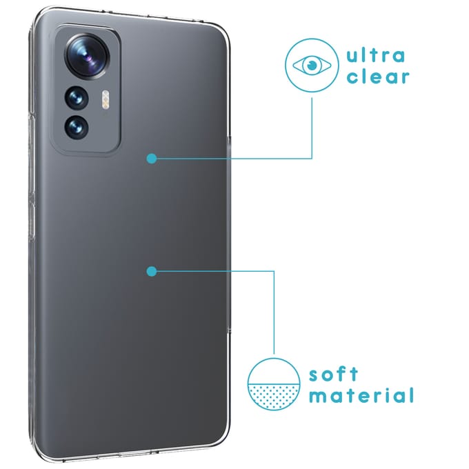 imoshion Hoesje - Geschikt voor Xiaomi 12 Lite - Softcase Backcover smartphone - Transparant