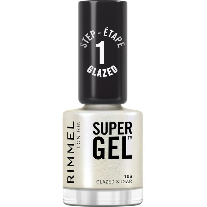 Rimmel Super Gel Nail Polish 106 Glazed Sugar 12 ml