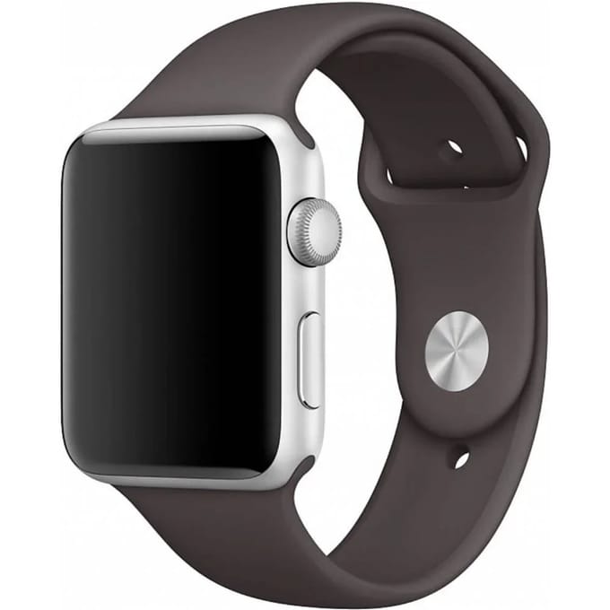 2+1 | Apple Watch Bandje - Siliconen - Cacao