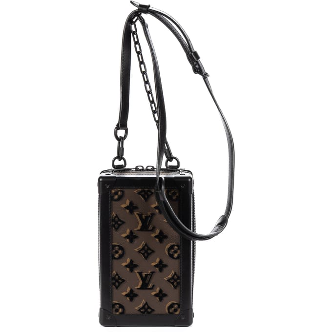 Ltd. Ed. Mesh Mini Soft Trunk Vertical Mini  Schoudertas