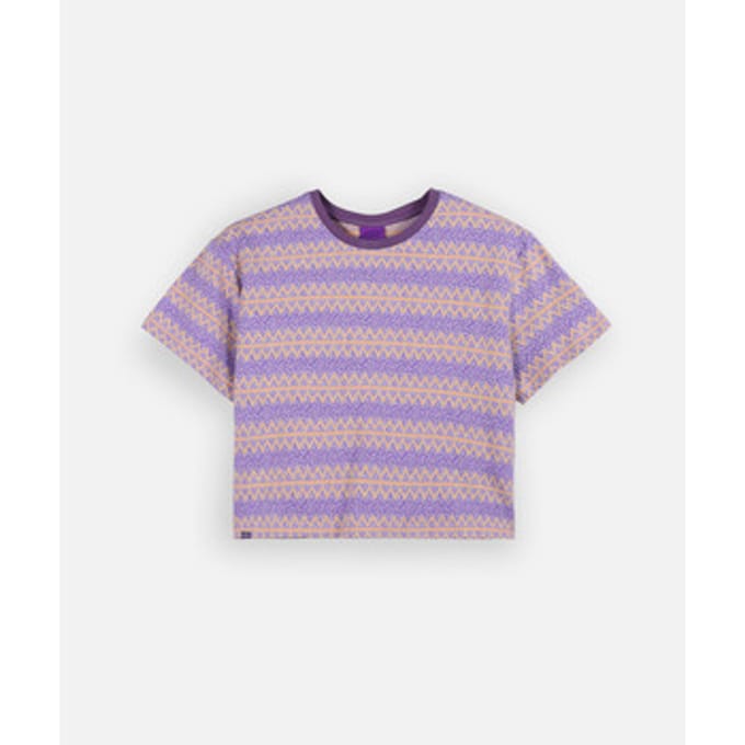 T-shirt Korte Mouw Oxbow Croptop BLAZE