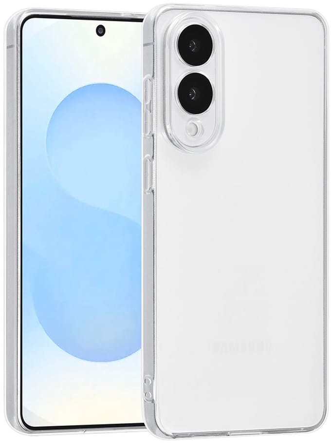 TUNIQ Back cover voor Galaxy S25 Edge - Transparant - Flexibel TPU - Perfecte Pasvorm