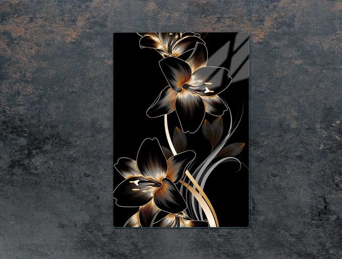TMK ArtDeko - Snijplank Glas - Orchidee 35x52 cm