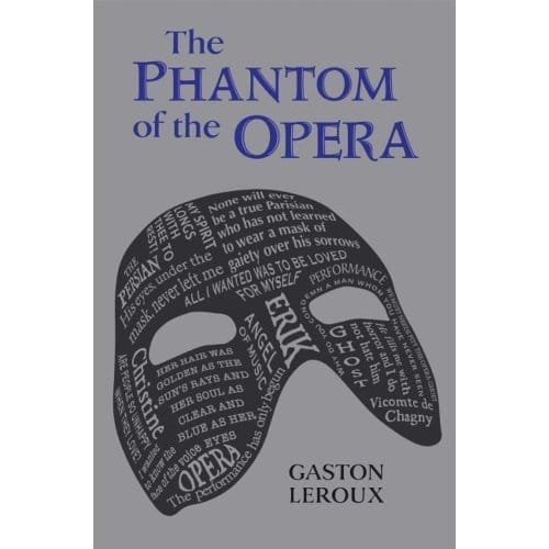 The Phantom Of The Opera - Word Cloud Classics - Gaston Leroux