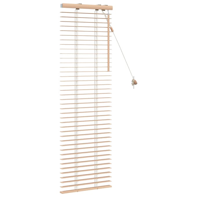 vidaXL - Venetiaanse - jaloezie - Eiken - Look - 50 - x - 130 - cm - 35 - mm